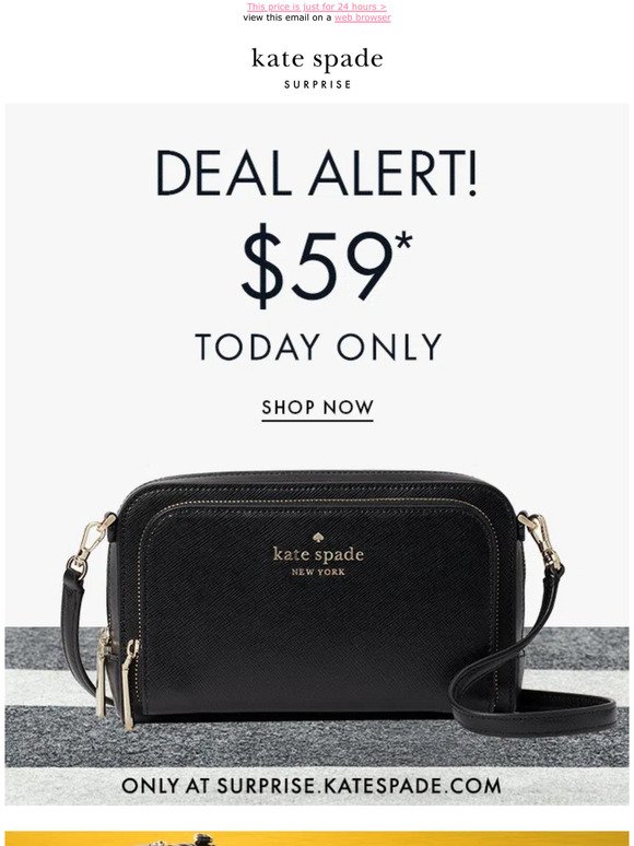 Kate Spade Staci Dual Zip Around Crossbody $60 Shipped (4 Colors Available)