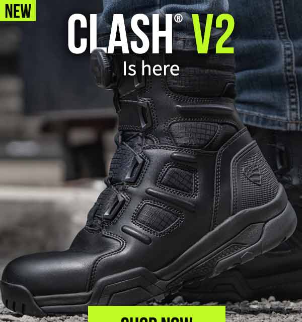 Blauer New Arrival Clash V2 Tactical Boots Are Here Milled