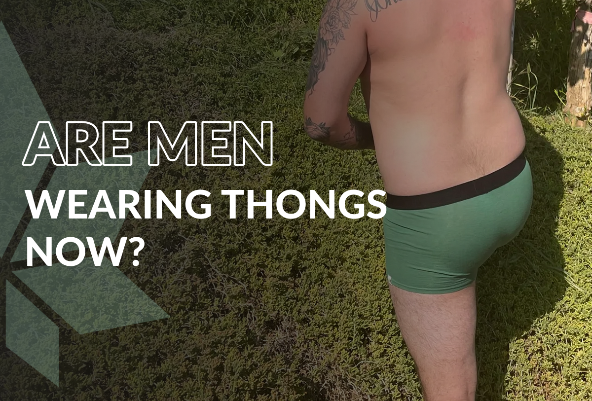 Are Men Wearing Thongs Now?