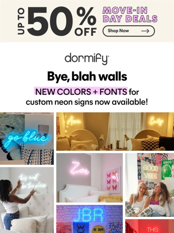 Dormify: dorm-safe wall decor? yes, please! | Milled