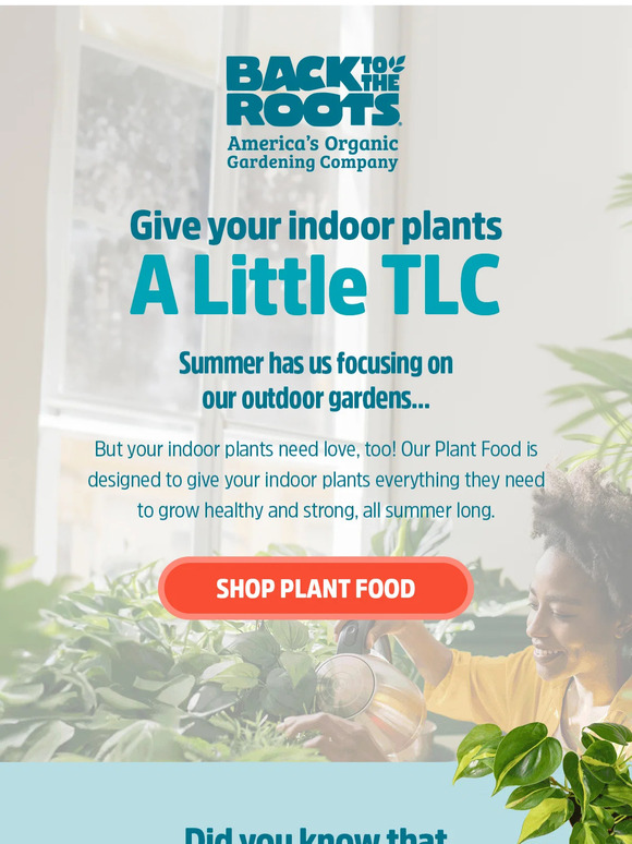 No Green Thumb needed! Try our Plant Food
