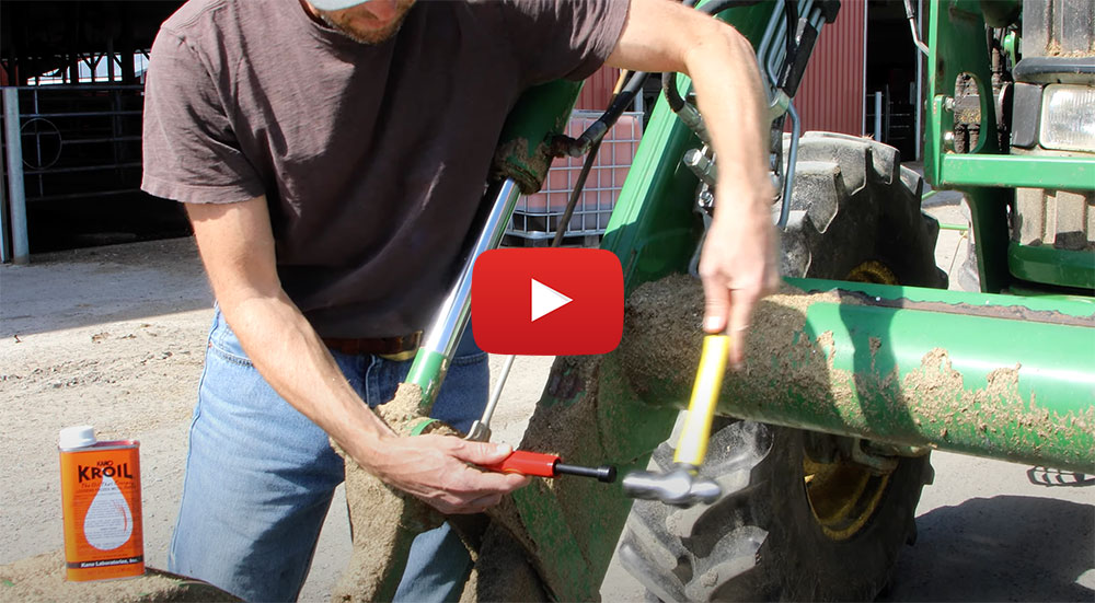 LockNLube Clear out clogged grease fittings with the Original Grease