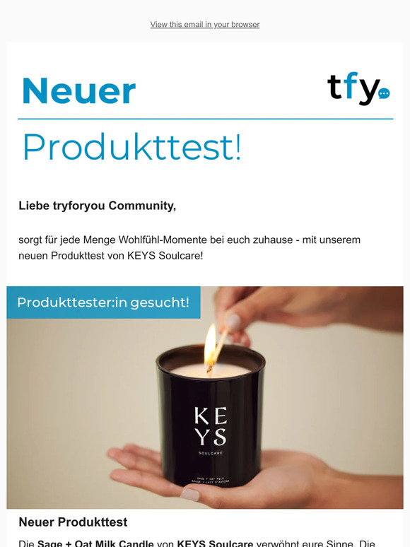 Die neuesten Produkttests nur für dich!