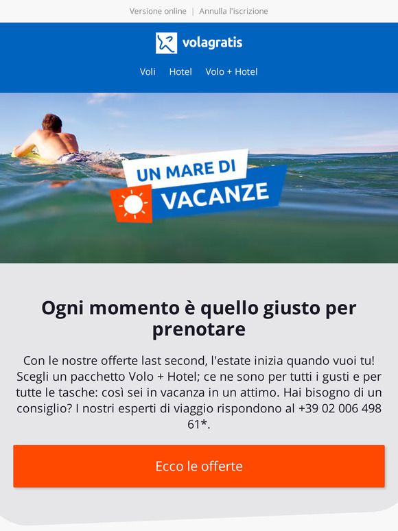 ☀️ Sei ancora in tempo per andare in vacanza