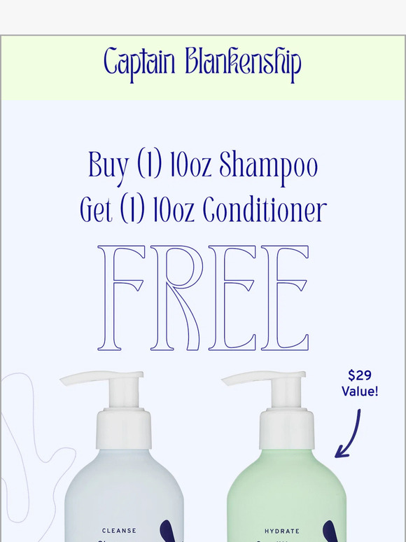 It's Almost Over - Free Conditioner! 🎉