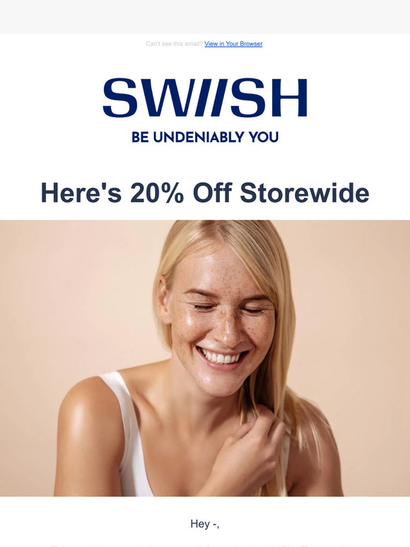 20% Off Just For You