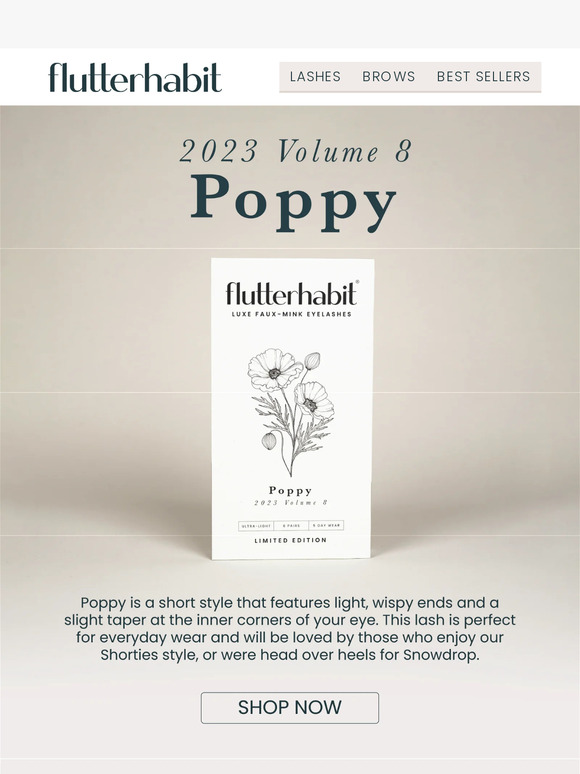 FlutterHabit Introducing Poppy Milled