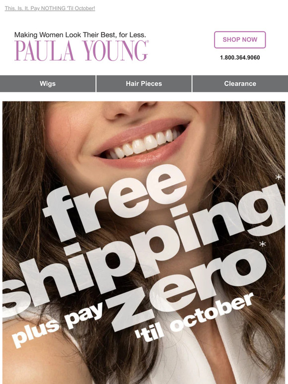 Paula Young Your Code Expires Midnite Milled