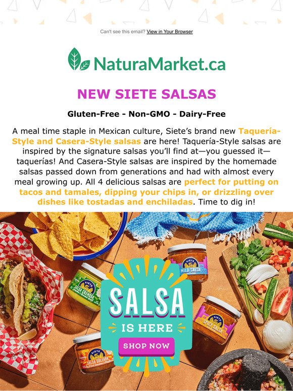 Taco Tuesday 🌮 New Siete Salsas + 20% OFF all Totopos!