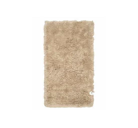 Cloudy gångmatta beige