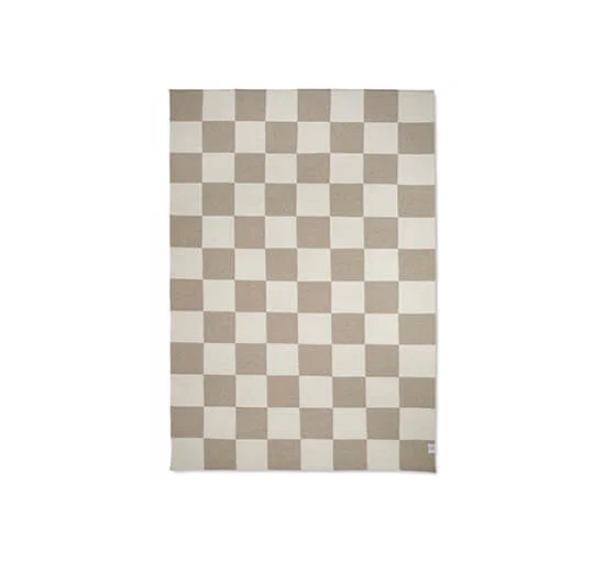 Square matta vit/natur