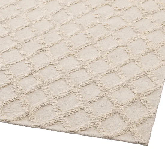 Carré matta ivory