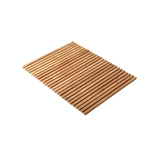 Badrumsmatta teak