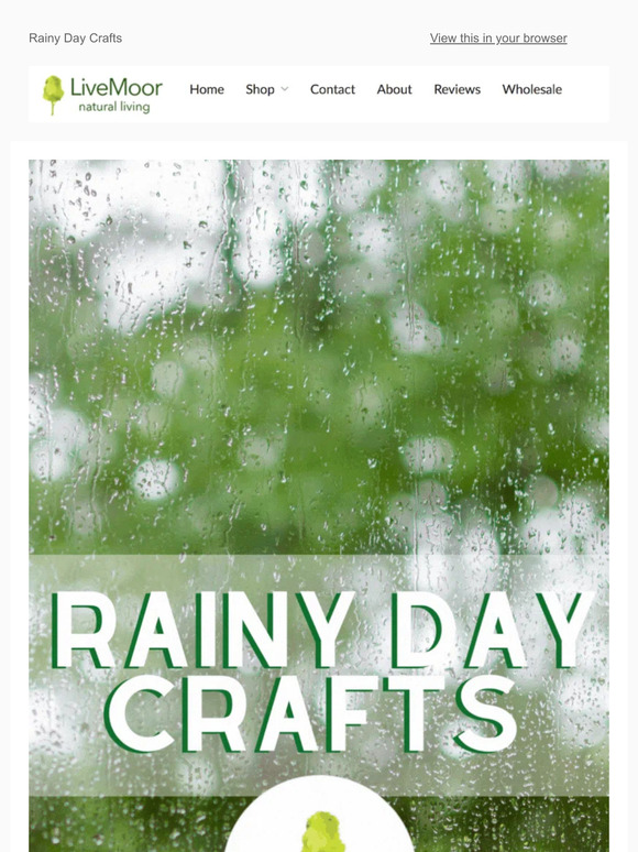 Make the Most of the Rain this Summer 🌦