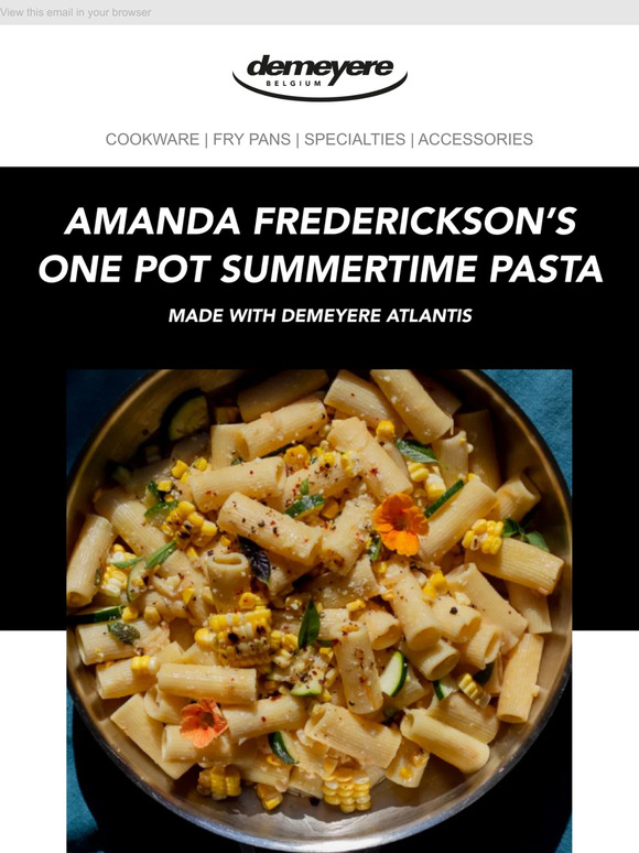 Zwilling The Only Pasta Recipe You’ll Need This Summer Milled