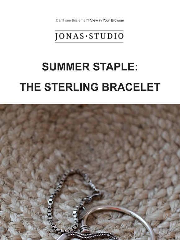 A Sterling Chain Bracelet