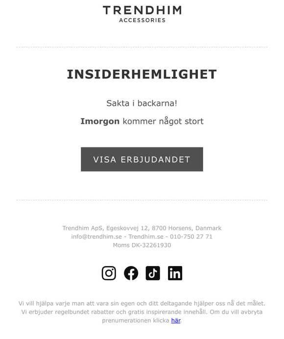 Vänta tills imorgon 🤫