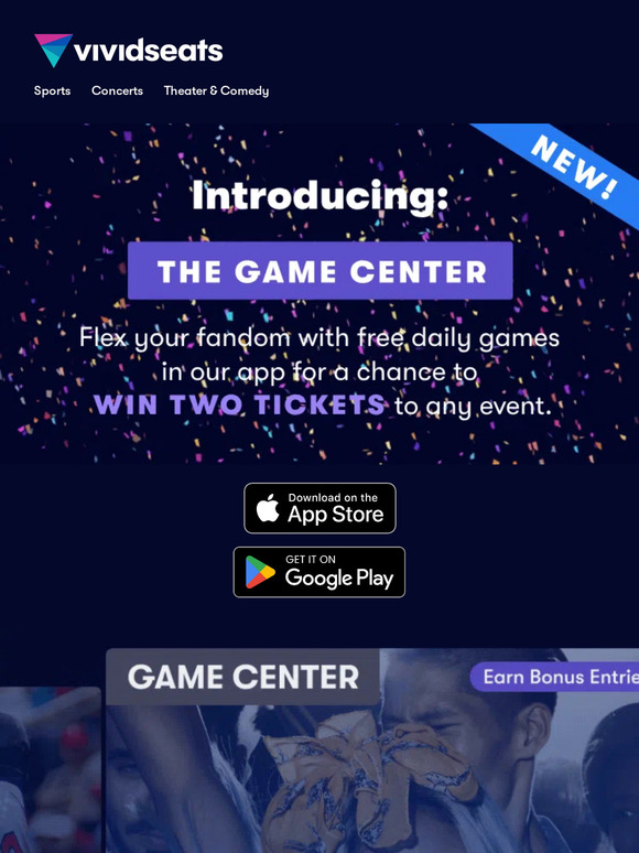 VividSeats.com: Save 10% on tickets in the Vivid Seats app