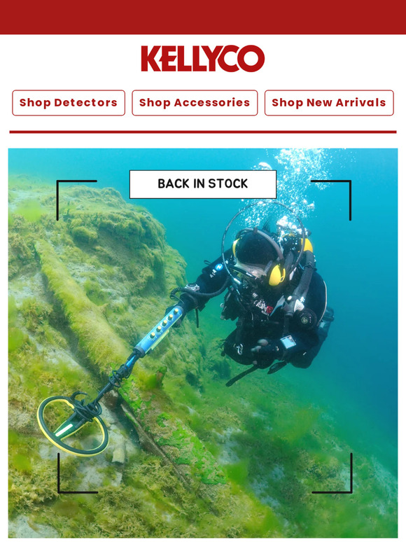 [Back in Stock] Minelab Excalibur!