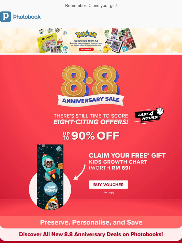 ⏰ Tick-Tock: 4 Hrs Left for 8.8 Savings
