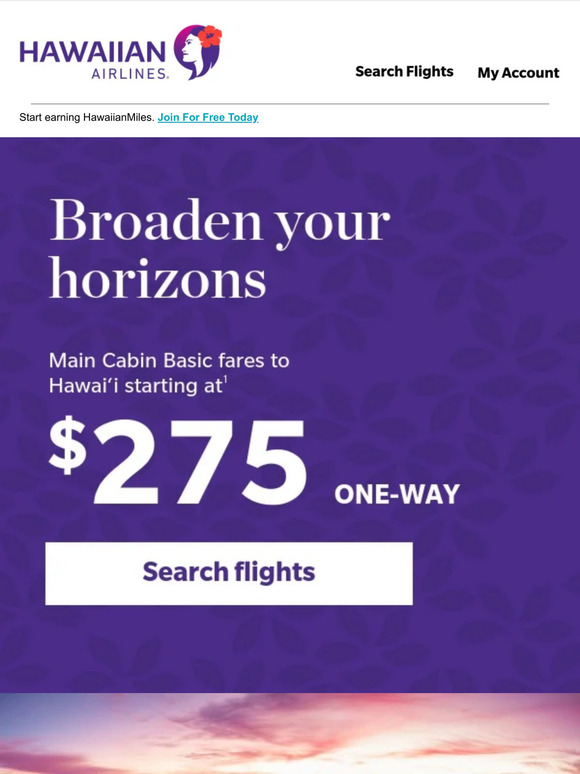 You'll want to look at these Hawai‘i fares