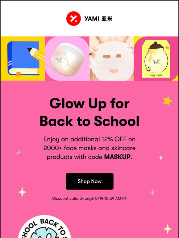 💖50% Off - Glow Up for Back-to-School✨