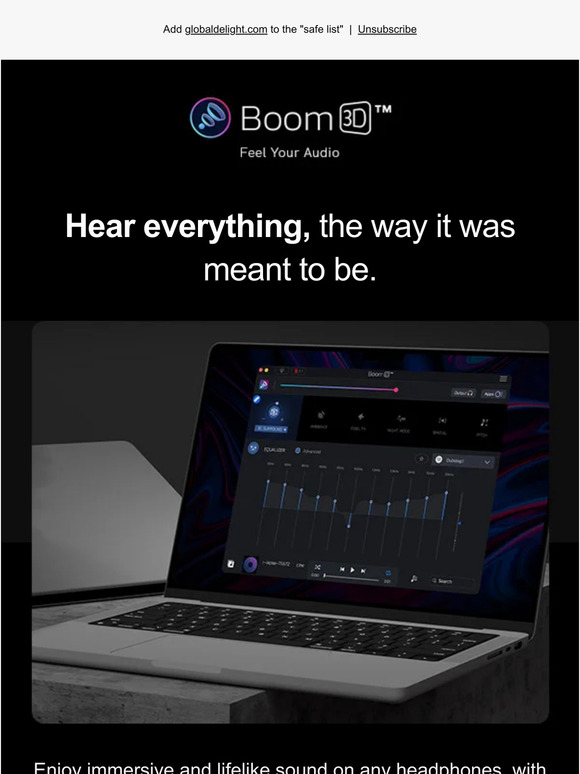 Save 75% on Boom 3D for macOS today!
