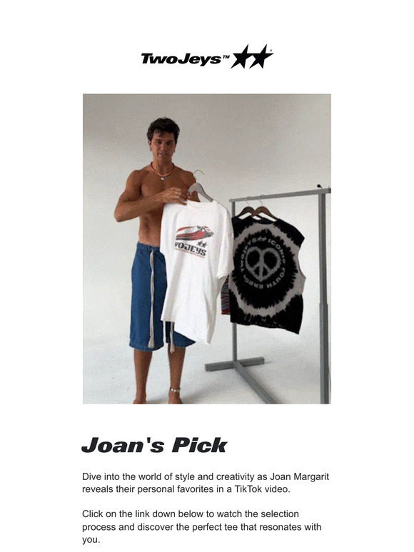JOAN'S PICK