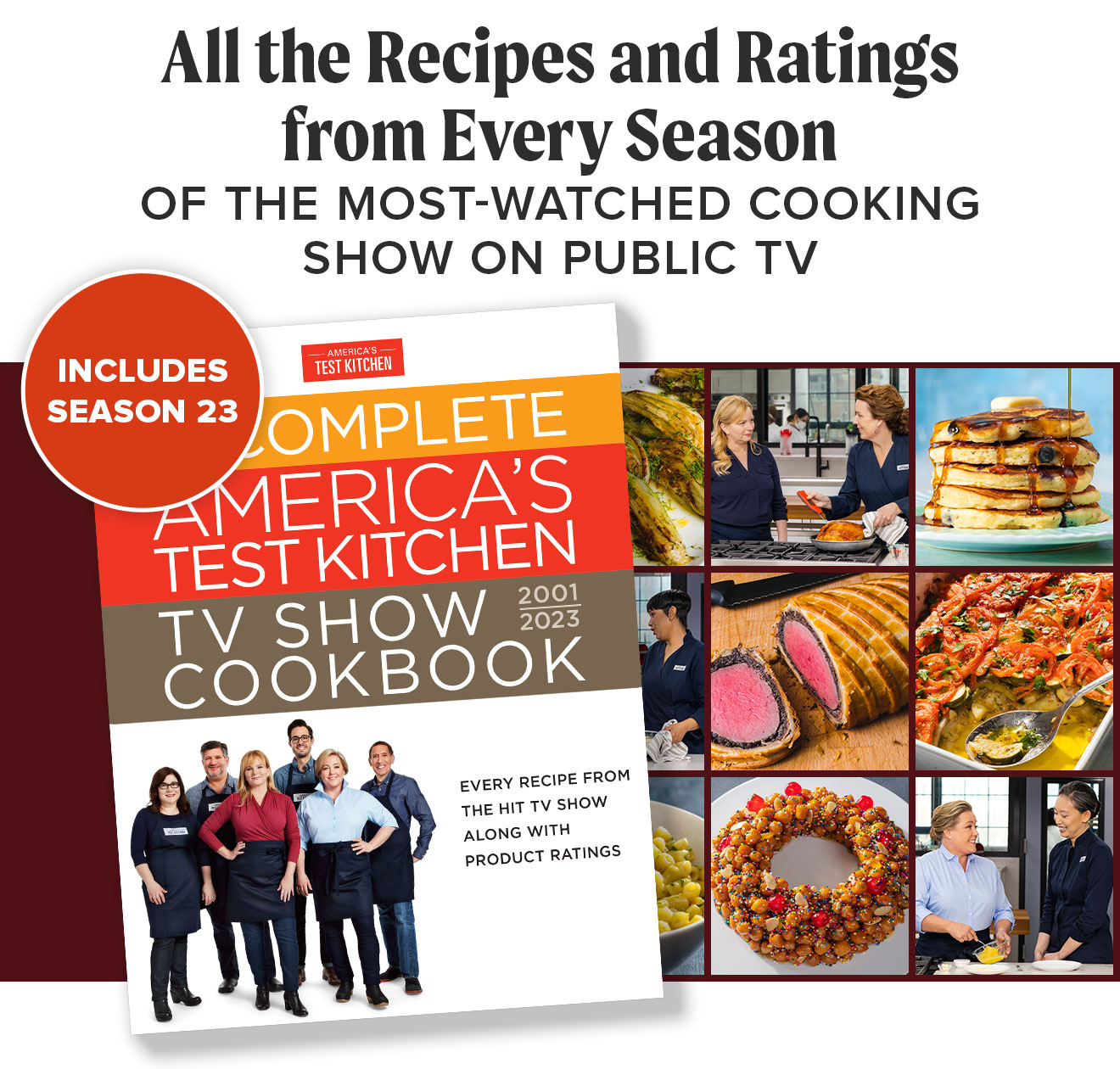 America's Test Kitchen: Every recipe from 23 seasons of our hit TV show