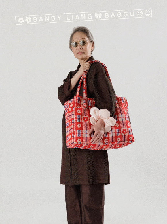 Stay In Your Bag With Baggu x Sandy Liang's Collaboration