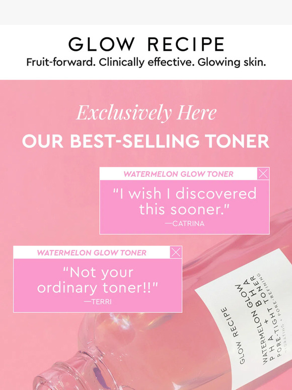 Glow Recipe OMG, it’s out of stock everywhere Milled