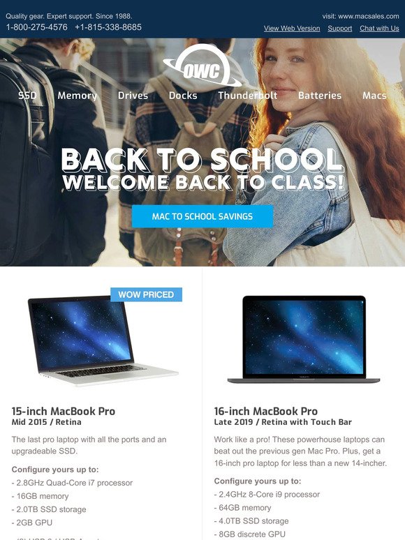 💻 Mac to school savings! 🎒 Everything you need for the classroom + so much more…