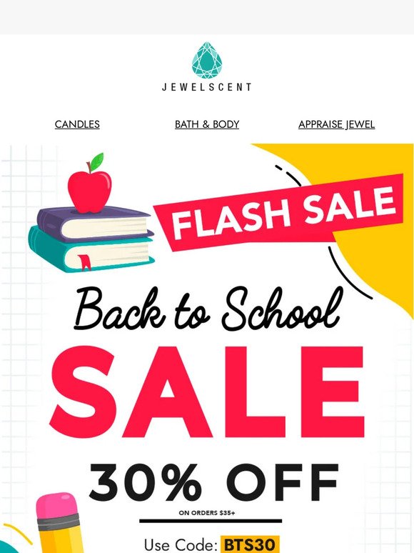 Get Back-to-School Flash Sale