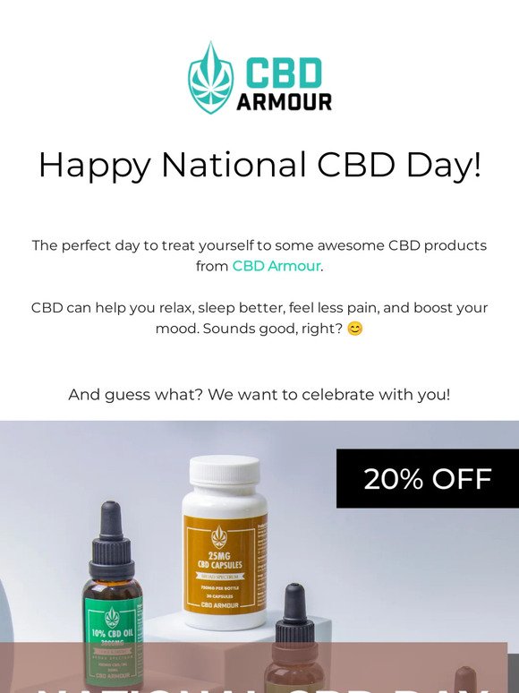 National CBD Day is here!