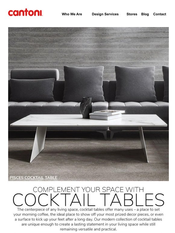 Save on the Best Selection of Modern Cocktail Tables