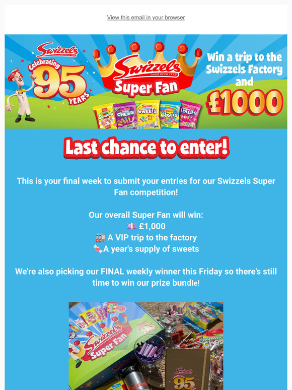 Fancy winning a trip to our factory + £1,000? 🤩
