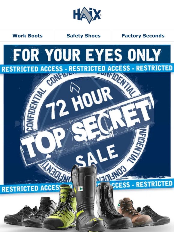 Top Secret Savings for Your 👀 Only!