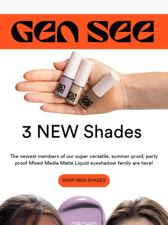 Gen See Beauty: 3 NEW Matte Liquid Eyeshadow Shades | Milled
