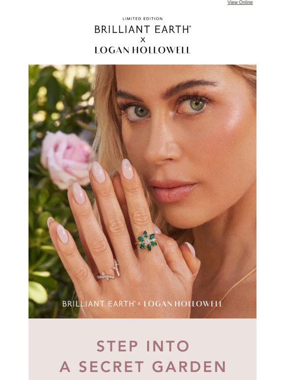 Brilliant Earth IT'S HERE! Introducing Limited Edition Logan Hollowell