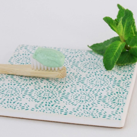 Dentifrice naturel en pâte -fraîcheur- à la menthe verte