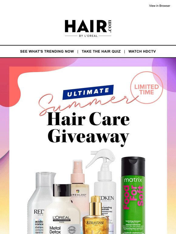 Win $500 in Hair Products
