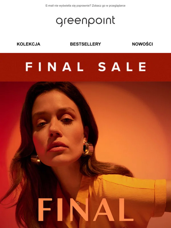 FINAL SALE: NAJNIŻSZE CENY TEGO SEZONU!