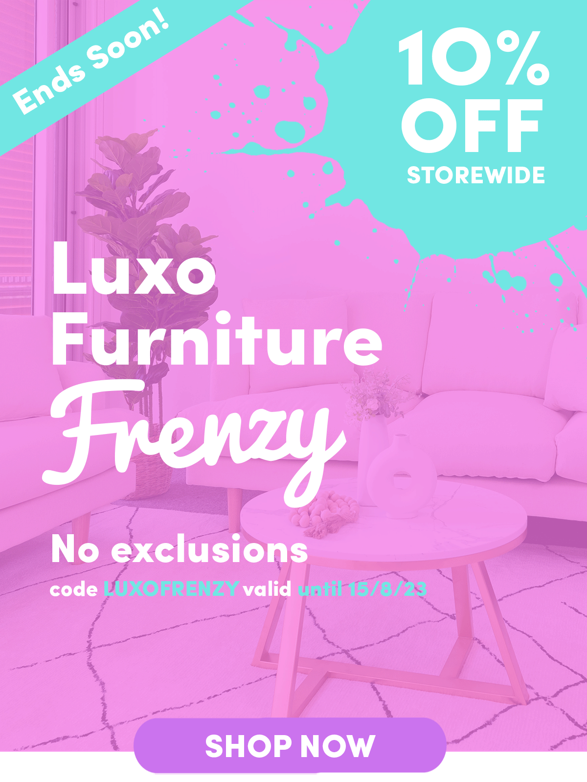 deluxe products: 10% Off Everything During Luxo Furniture Frenzy! | Milled