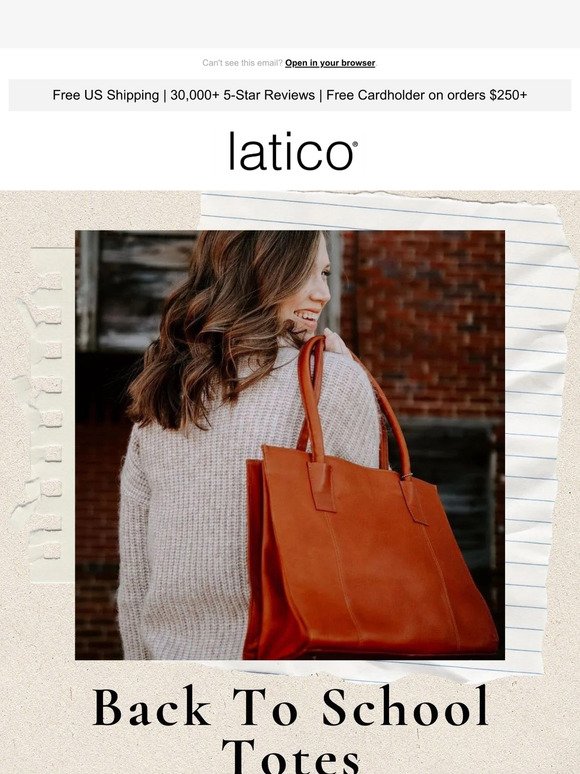 This Tote Bag By Latico Leathers Is A Fan-Favorite
