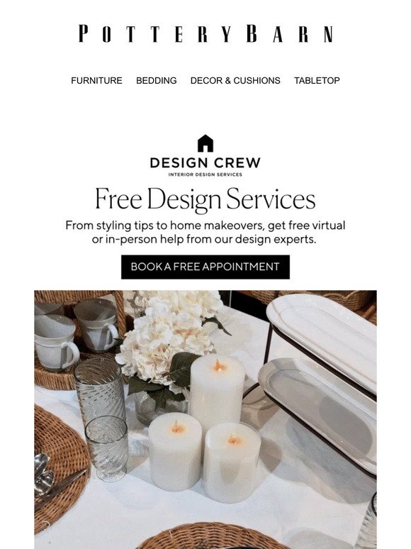 Our design crew — at your service! For free!