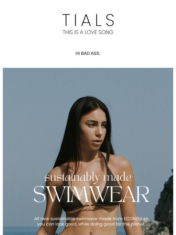 New swim is IN 🖤