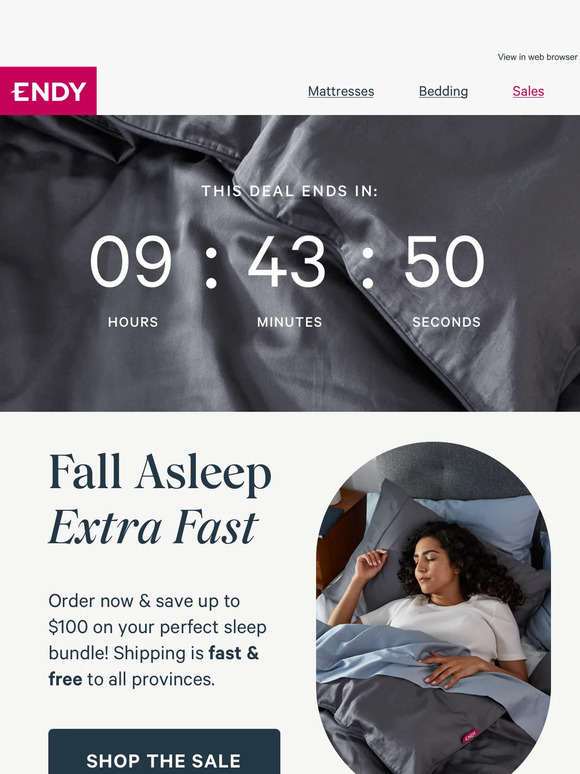 Final call for the Better Sleep Sale!