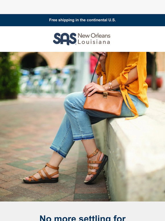 SAS Nola Shoes 🦶Top styles for your foot width Milled