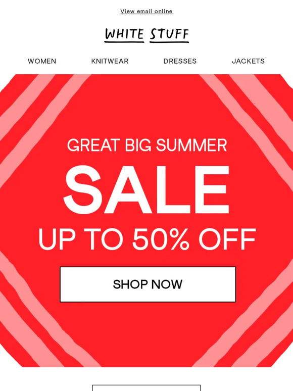 A very BIG sale: tops & tees | Up to 50% off