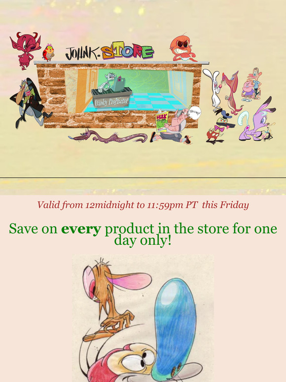 This Friday Only: 30%. Off. Everything.
